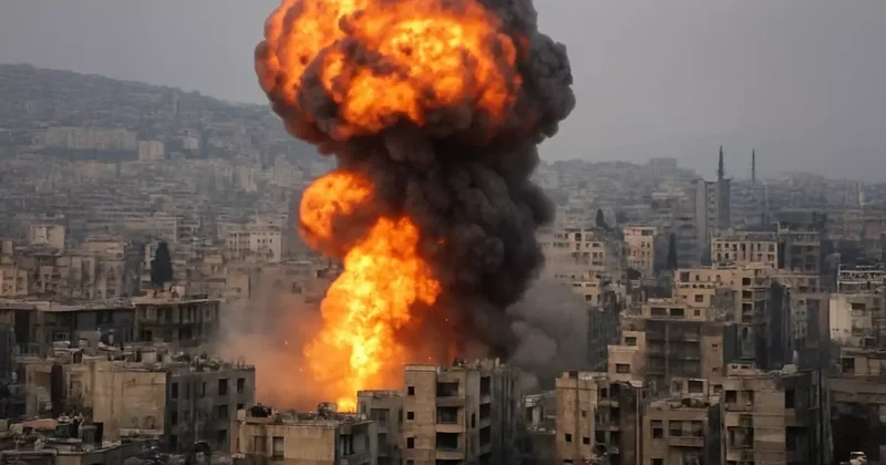 İsrail gece yarısı Suriye yi vurdu