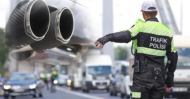 Abartı egzoz belirlenen 44 araç trafikten menedildi Sözcü Gazetesi