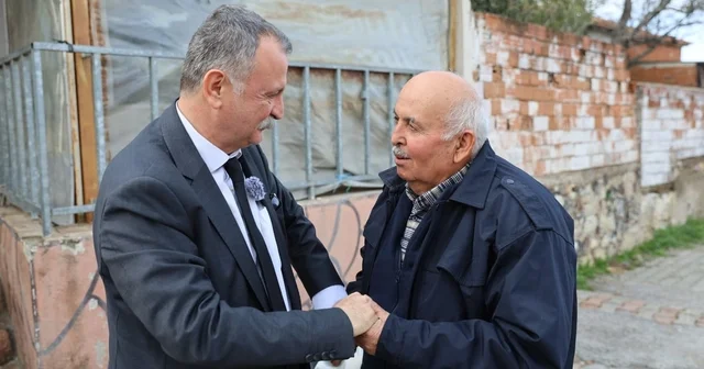 Başkan Balaban Ortaköy sakinlerinin taleplerini tek tek not aldı Manisa Haberleri