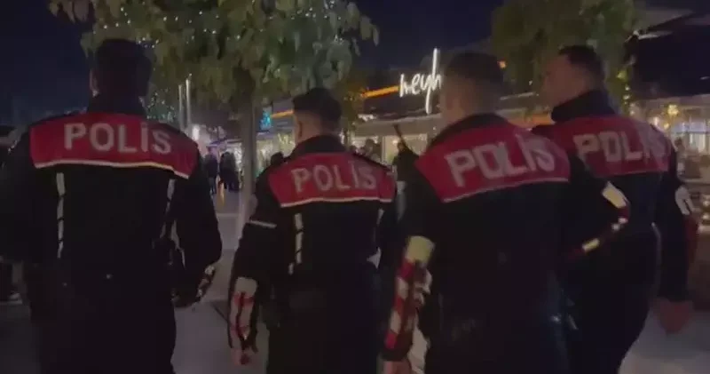 Bursa da yılbaşı öncesi 300 polisin katılımıyla denetim yapıldı