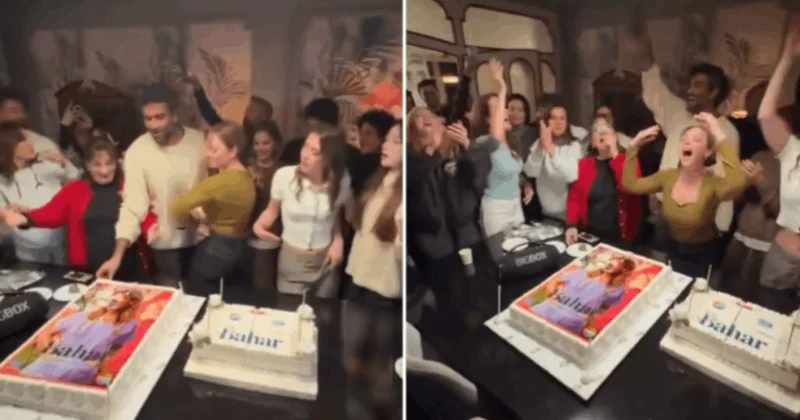 Bahar dizisinden partili final! Demet Evgar ın dansı çok konuşuldu Sözcü Gazetesi