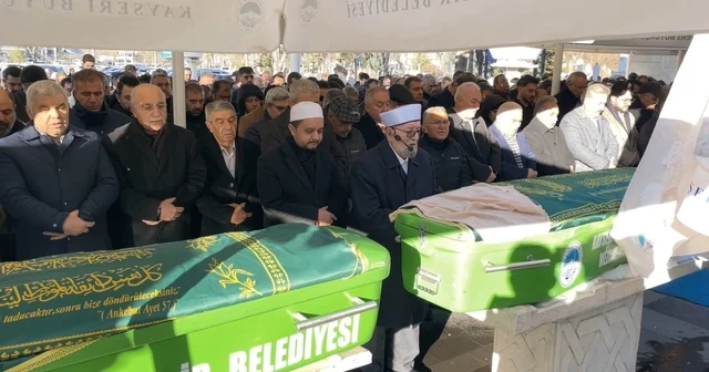 Necmettin Nursaçan ın hayatını kaybeden eşi toprağa verildi Kayseri Haberleri