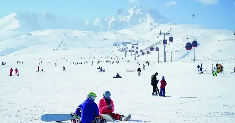 Kış turizminin gözdesi Erciyes Aktüel Haberleri