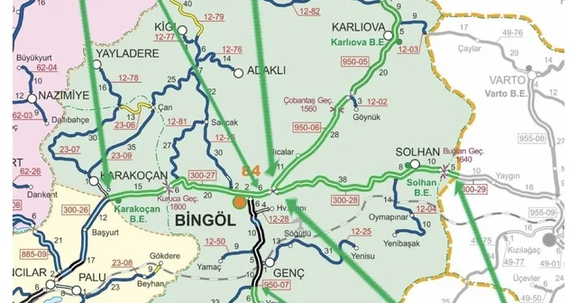 Bingöl de tır trafiğine kapanan yollar açıldı Bingöl Haberleri