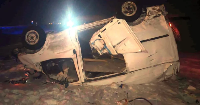 Kars ta kaza: Kontrolden çıkana araç şarampole devrildi, sürücü öldü Sözcü Gazetesi