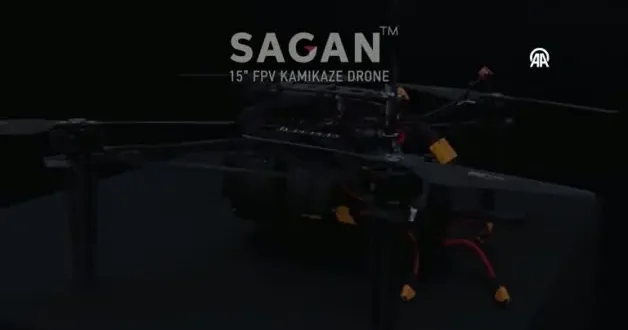 Yerli üretim FPV dron SAGAN, hedefleri başarıyla vurdu