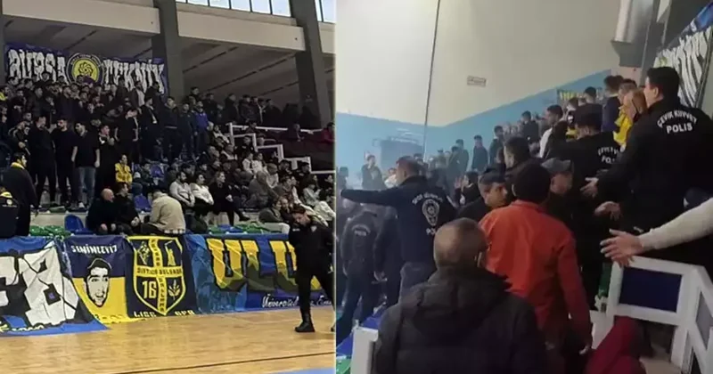 Karacabey Belediyespor Fenerbahçe maçında salon karıştı Voleybol Haberleri Spor