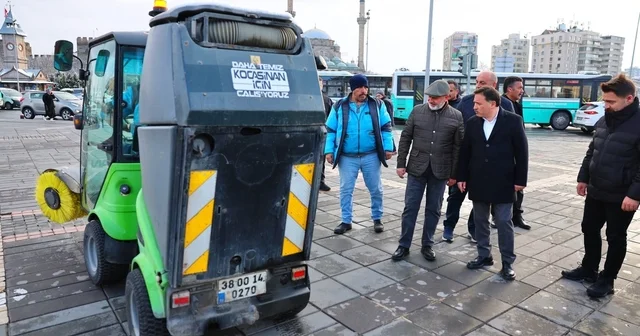 Başkan Çolakbayrakdar: Hizmetimiz 24 saat devam ediyor Kayseri Haberleri