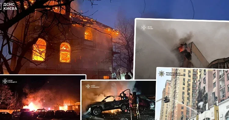 Kiev e bomba yağdı: Rusya nın Shahed ve Kinzhal ları sahnede