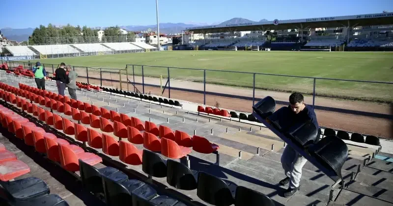 Fethiye de Galatasaray hazırlığı! 3 bin kişilik portatif tribün kurulacak Futbol Haberleri