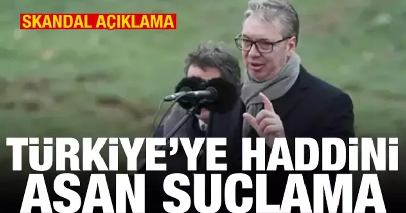 Vucic ten tepki çeken Türkiye açıklaması! Haddini aşan suçlama
