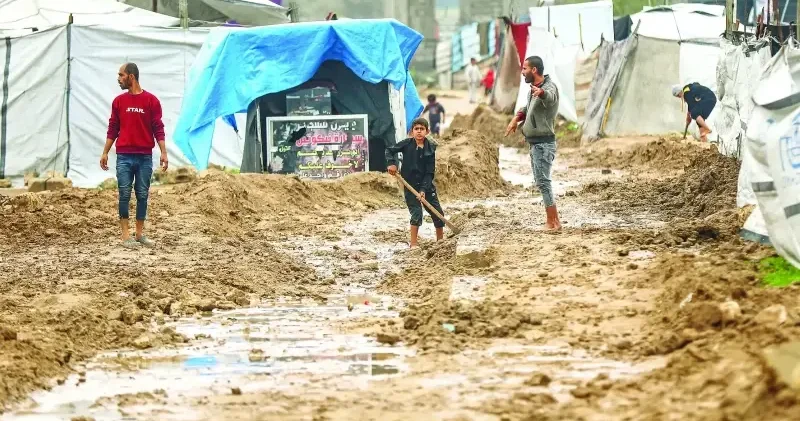 Çadırların yüzde 90’ı sular altında Dünya Haberleri
