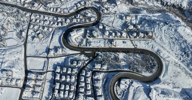 Kayseri de kar, seyrine doyumsuz manzara oluşturdu Kayseri Haberleri