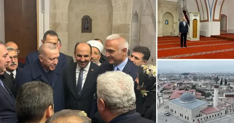 Başkan Altay’dan Cumhurbaşkanı Erdoğan’a teşekkür: Habib i Neccar Camii yeniden ibadete açıldı Konya Haberleri