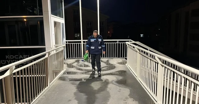 Buzlanmaya karşı yoğun mesai Kocaeli Haberleri