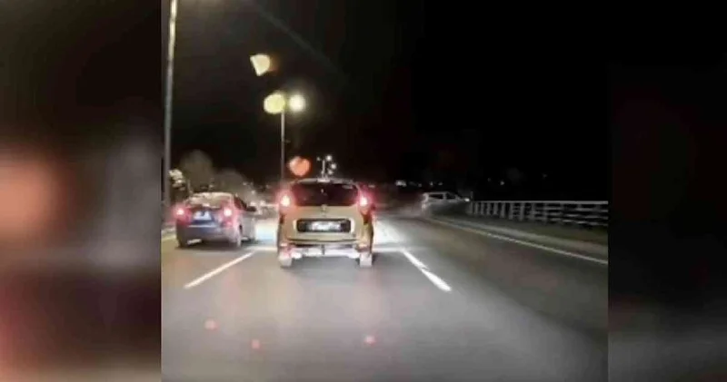 Makas atan sürücü ortalığı savaş alanına çevirdi!