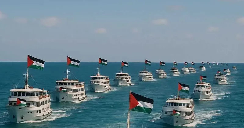 100 farklı ülkeden yüzlerce gemi Gazze için yola çıkıyor
