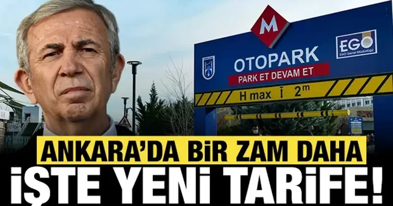 Ankara da toplu taşımadan sonra bir zam daha: İşte yeni tarife!