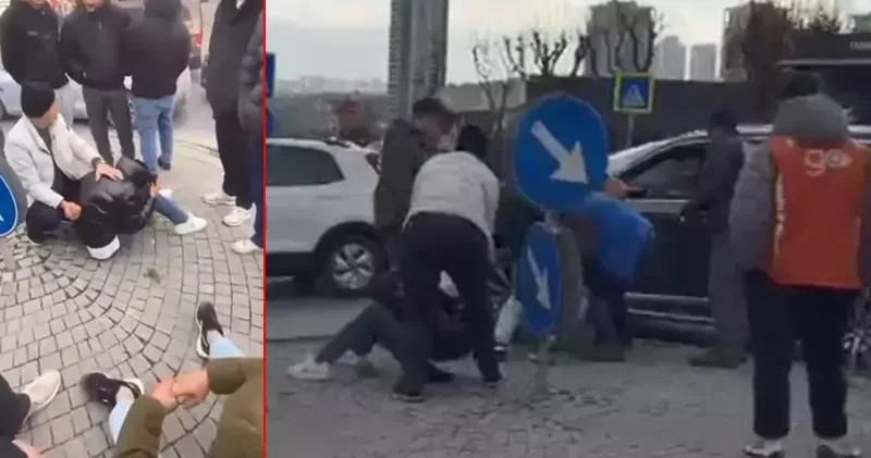 Başakşehir de gasp iddiası; şüpheliler 100 metre sonra para dolu çanta ile yakalandı