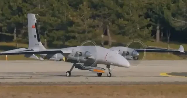 AKINCI dan fırlatılan TOLUN hedefi tam isabetle vurdu: Bismillah, ateş VİDEO İZLE