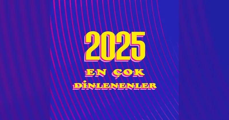 TRT Dinle, 2025’in en çok dinlenen parçalarını bir araya getirdi