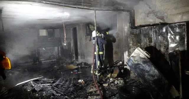 Side deki yangında kundaklama iddiası Kiracı gözaltına alındı Antalya Haberleri