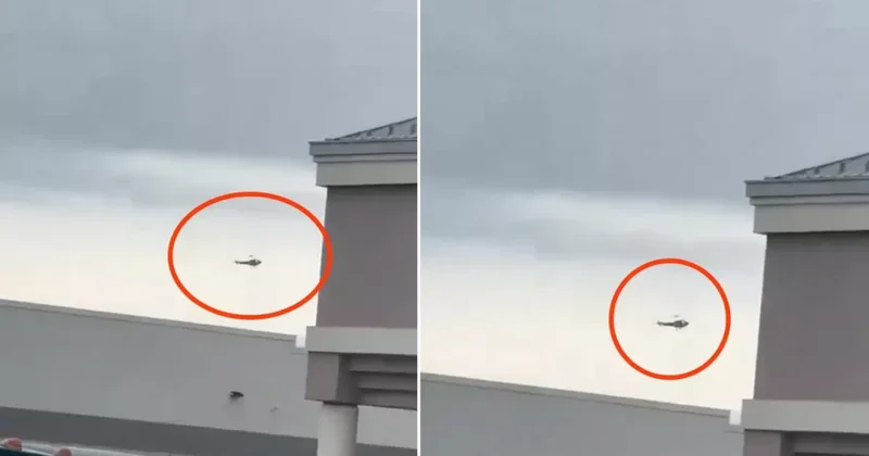 New Jersey de İki Helikopter Havada Çarpıştı