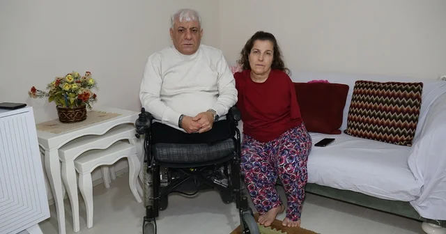 Bedensel engelli çift, birbirine el ve ayak oldu Trabzon Haberleri