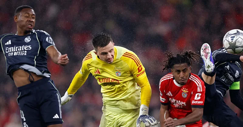 Benfica ya Şampiyonlar Ligi nde turu kalecinin golü getirdi! Jose Mourinho çıldırdı