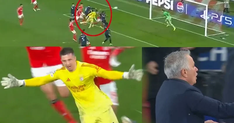 Mucize son saniye golünü kaleci attı Mourinho yu kurtardı Sözcü Gazetesi