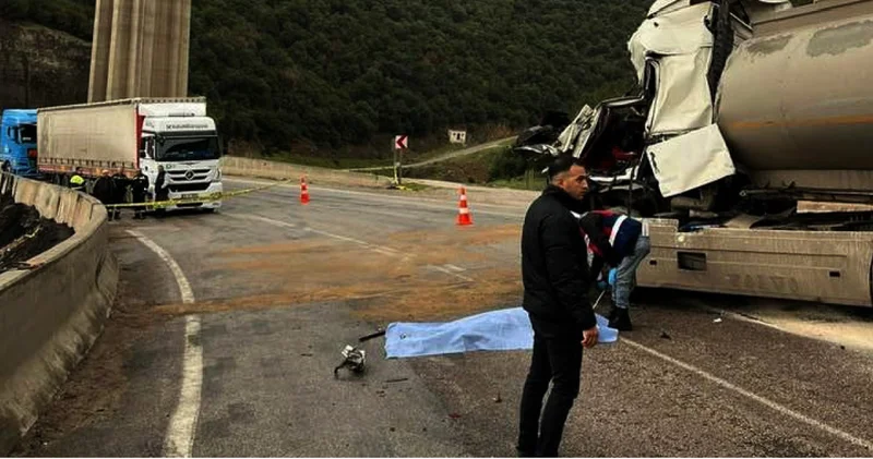 Gaziantep’te tankerler kafa kafaya çarpıştı:1 ölü, 1 yaralı Son dakika haberleri