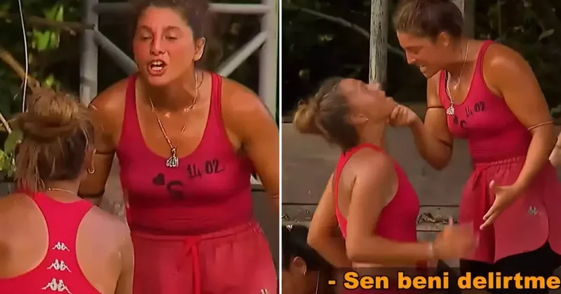 Survivor da Seren Ay ve Nisanur arasında büyük kavga! Acun cezayı açıkladı
