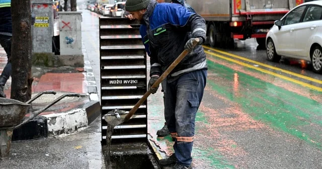 Büyükşehir ve MASKİ yağışa karşı teyakkuzda Manisa Haberleri