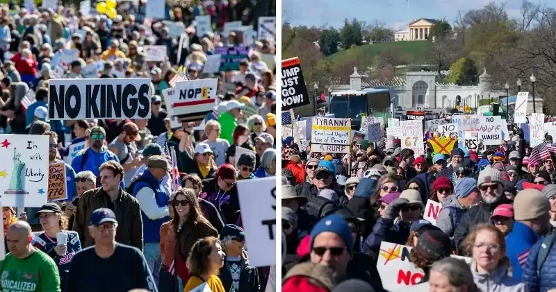 ABD de Krallara Hayır protestosu: Milyonlarca kişi Trump yönetimine karşı meydanları doldurdu Dünya Haberleri