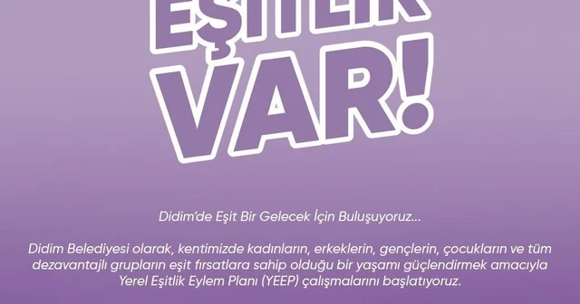 Didim Belediyesi Yerel Eşitlik Eylem Planı Çalıştayı düzenlenecek Aydın Haberleri