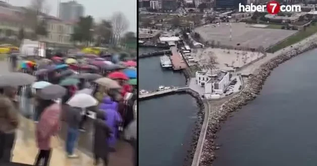 CHP, Kadıköy de yapılması planlanan camiye karşı protesto organize etti