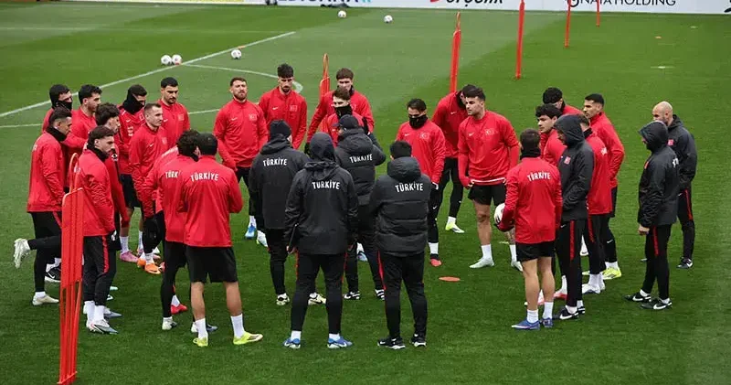 A Milli Takım da Kosova maçı hazırlıkları sürüyor