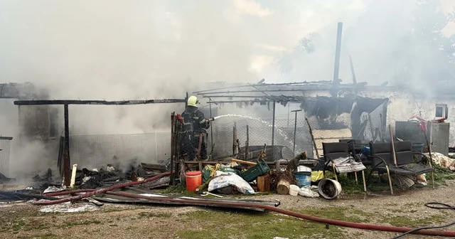 Muğla da evde çıkan yangında aile alevlerin arasından kurtuldu Muğla Haberleri