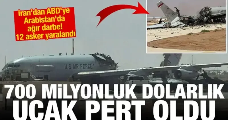 İran dan ABD ye Arabistan da ağır darbe! 12 asker yaralandı, 700 milyon uçak pert oldu