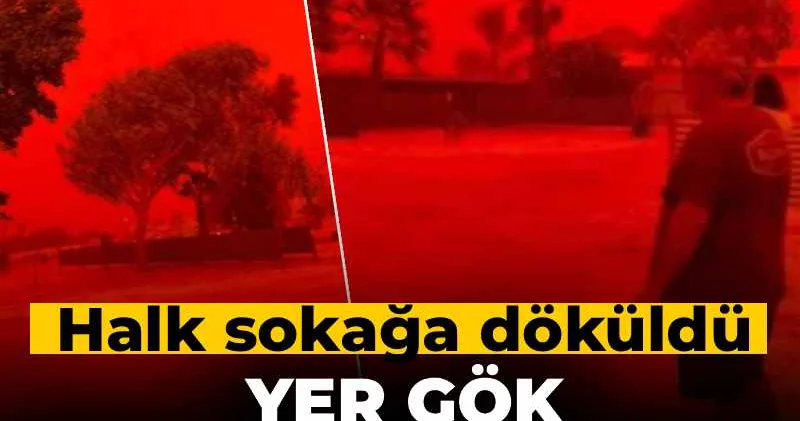 Avustralya da yer gök kırmızıya büründü! Halk sokağa döküldü
