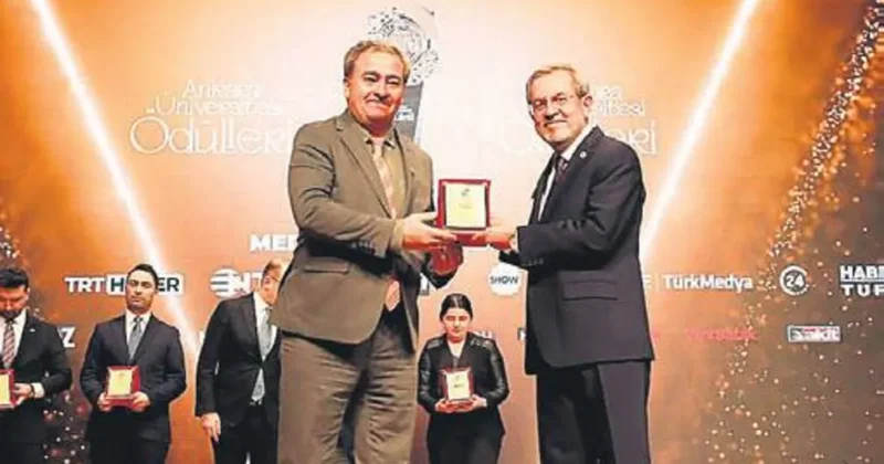 Ankara Üniversitesi’nden Sabah’a Ödül