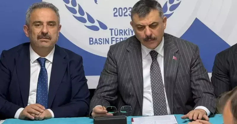 Bakan Çiftçi den Türkiye Basın Federasyonu na ziyaret