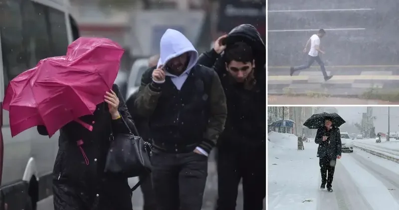 Meteorolojiden son dakika uyarısı: 29 Mart il il kuvvetli yağış ve kar alarmı Gündem Haberleri