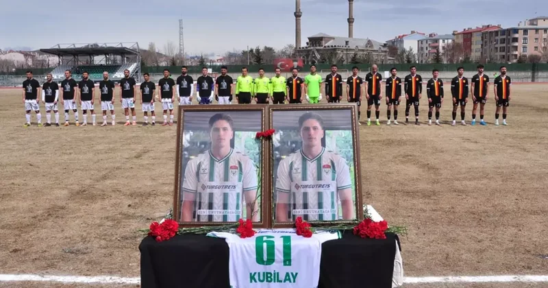 Kars 36 Spor, silahlı saldırıda hayatını kaybeden Kubilay Kaan Kundakçı yı andı