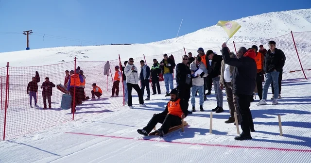 Erciyes, Geleneksel Kızak Türkiye Şampiyonası na ev sahipliği yaptı Kayseri Haberleri