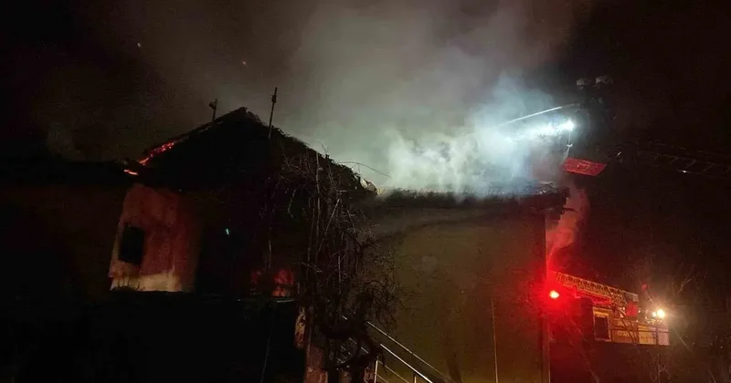 Erzincan’da korkutan yangın