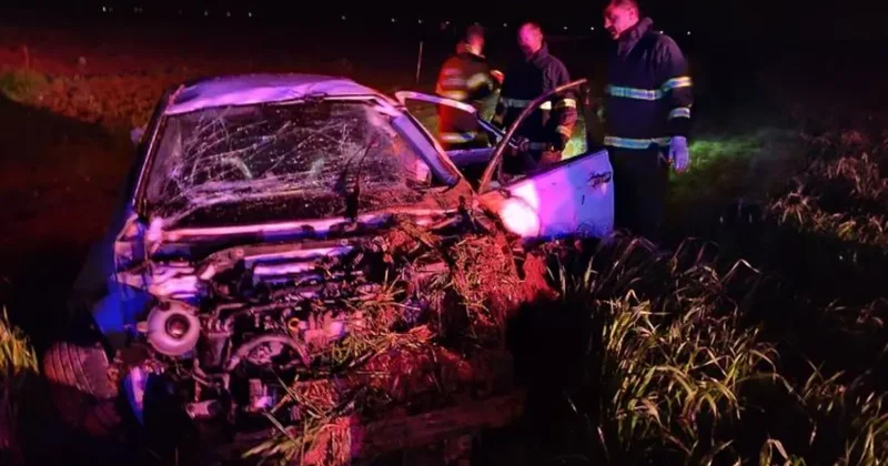 Mardin de takla atan otomobil şarampole yuvarlandı: Ölü ve yaralılar var