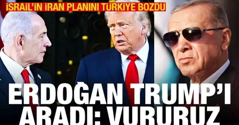 İsrail in PKK yı İran savaşına sokma planını Türkiye bozdu! Erdoğan Trump ı aradı: Vururuz