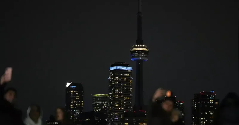 Dünyanın en yüksek üçüncü kulesi karanlığa gömüldü! Sebebi çok daha dikkat çekici