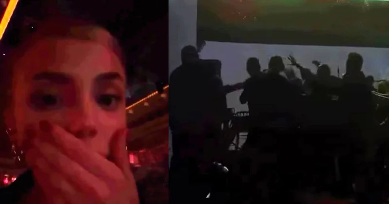 Hakan Altun un konserinde kavga çıktı! Bahar Şahin o anları paylaştı Magazin haberleri